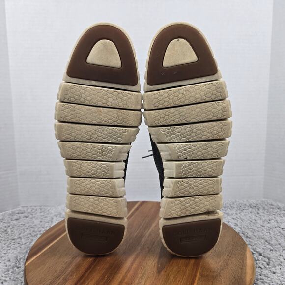 Cole Haan Mens 12 ZeroGrand Stitchlite Gray Wingtip Casual Daily Oxford Sneaker - Picture 9 of 13